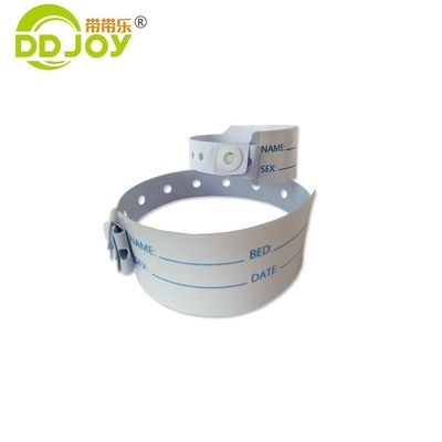 배송 옵션 UPS DHL EMS Fedex TNT 병원용 맞춤형 분홍색 PVC 팔찌