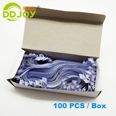 170*18mm 어린이 사이즈 PVC ID 팔찌 맞춤 일회용 부드러운 플라스틱 병원 손목밴드