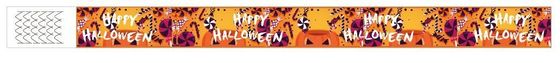 DDJOY 100pcs 해피 할로윈 종이 손목밴드
