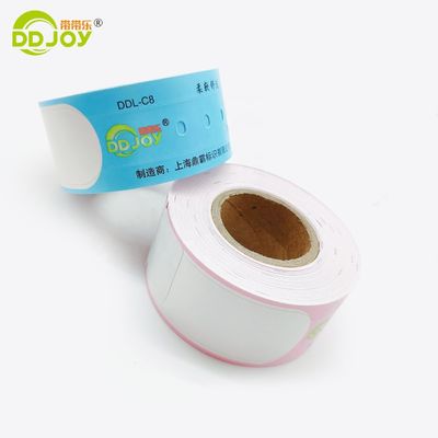 의료 환자 식별 인쇄용 방수 열 인쇄 가능한 ID 팔찌