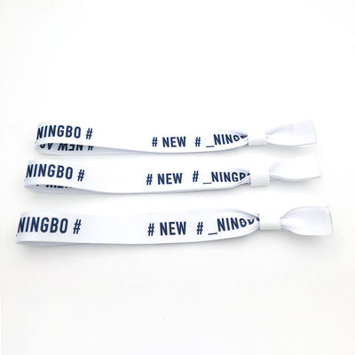 사용자 지정 이벤트 축제 파티 폴리에스터 천과 로고 인쇄와 함께 RFID 손목밴드