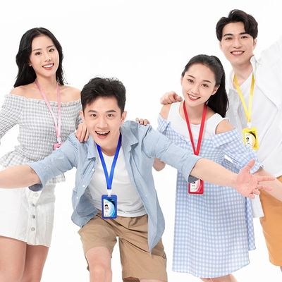 사용자 지정 로고 키 체인 목줄 라니어드 열 전송 인쇄 사무실 필수