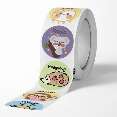 개인화 스티커 무료 디자인과 1인치 25mm 크기로 사용자 정의