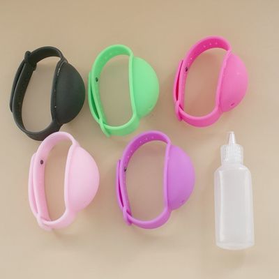 어린이용 실리콘 휴대용 액체 손 세제 손목밴드 디스펜서 GW 0.25KG/PCS
