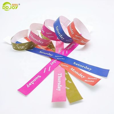행사/축제/공원/파티/클럽/회의 사용 시나리오 방수 종이 손목밴드