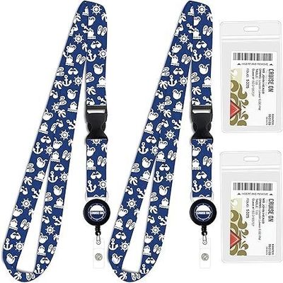 휴식 및 안전 Buckle Sublimation 폴리에스터 목 로니어드 사무실 홍보