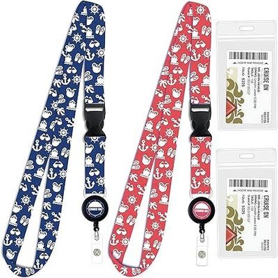 휴식 및 안전 Buckle Sublimation 폴리에스터 목 로니어드 사무실 홍보