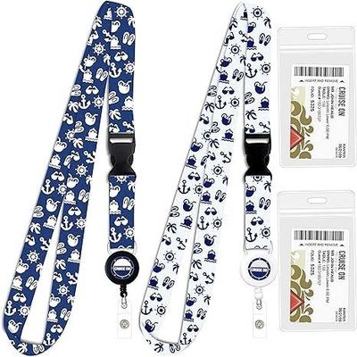 휴식 및 안전 Buckle Sublimation 폴리에스터 목 로니어드 사무실 홍보