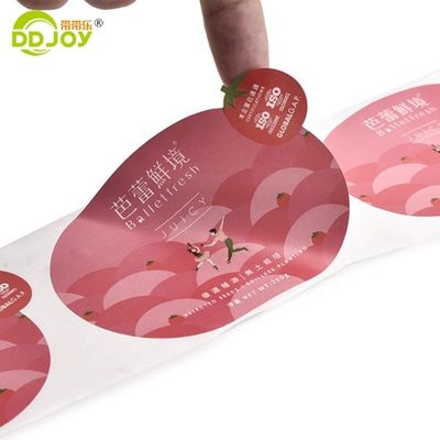스티커 패키지 재료에 맞춤형 인쇄 접착식 포장 라벨