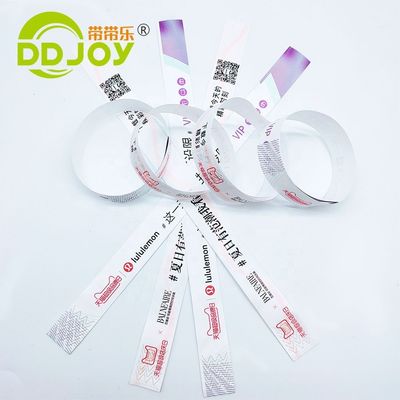 대상 최종 사용자 손님/VIP/판매자/입국 이벤트에 대한 편리한 방수 손목밴드