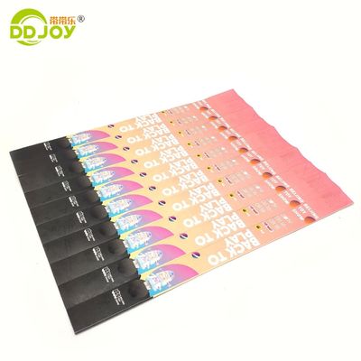 컬러 프린팅 로고 일회용 티벡 손목밴드 이벤트용 방수 종이 팔찌