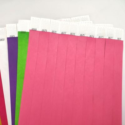 TYK1056D 중국 해 OEM 인쇄 기술과 맞춤형 Tyvek 종이 손목밴드