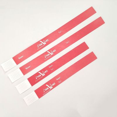 TYK1056D 중국 해 OEM 인쇄 기술과 맞춤형 Tyvek 종이 손목밴드