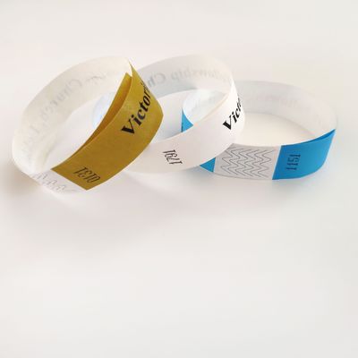 TYK1056D 중국 해 OEM 인쇄 기술과 맞춤형 Tyvek 종이 손목밴드