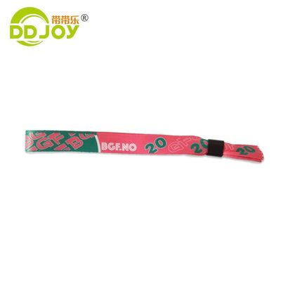 350*15mm 천 손목밴드 휴일 장식 및 선물용 사용자 지정 로고 환경 친화적