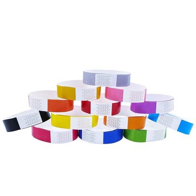 100pcs Count 3/4 인치 Tyvek 손목밴드