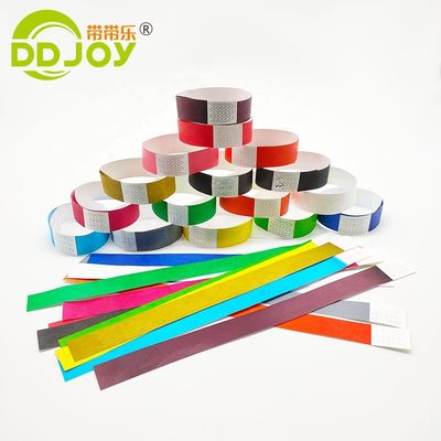 100pcs Count 3/4 인치 Tyvek 손목밴드
