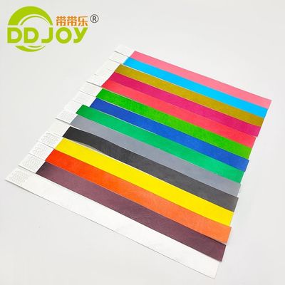 100pcs Count 3/4 인치 Tyvek 손목밴드
