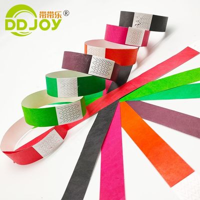 100pcs Count 3/4 인치 Tyvek 손목밴드