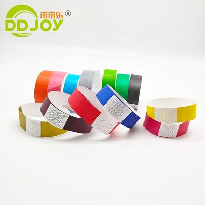 100pcs Count 3/4 인치 Tyvek 손목밴드