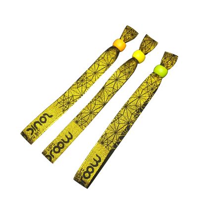 어린이 RFID CHIP CUSTOM 페스티벌 보안 검사용 플라스틱 버튼 손목밴드