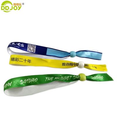 축제 선물 프로모션용 100개 짜리 사틴 리본 팔찌