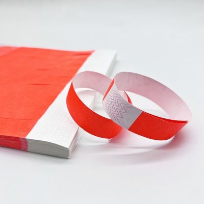 250*19mm Tyvek 종이 손목밴드 이벤트/놀이터/페스티벌 일회용 CLASSIC 스타일