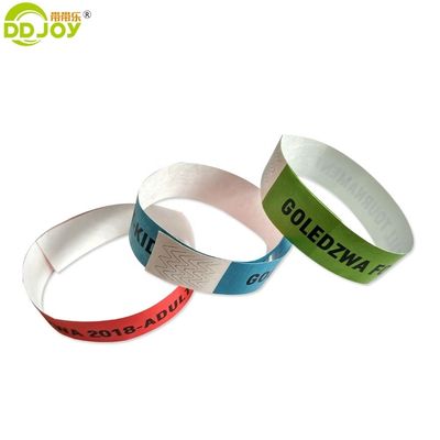 특별 행사용 타이벡 손목밴드 250*25mm/250*19mm 맞춤형 디자인