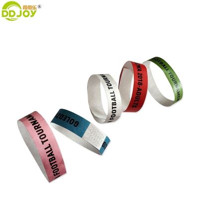 특별 행사용 타이벡 손목밴드 250*25mm/250*19mm 맞춤형 디자인