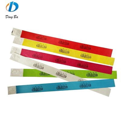 이벤트 보안 및 식별을 위한 Tyvek 종이 손목밴드